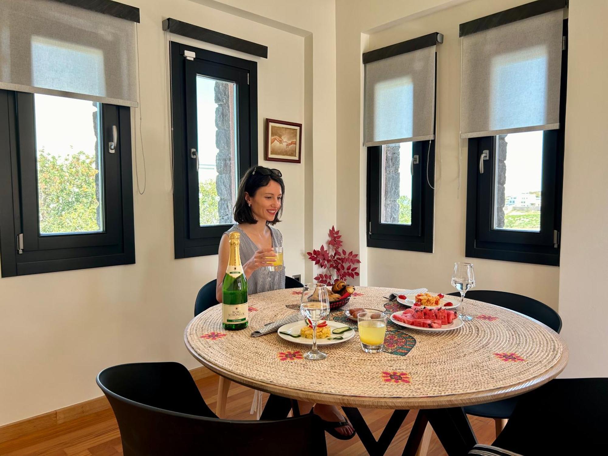 Golden Moments Luxury Stone Villas A Mesaria Esterno foto