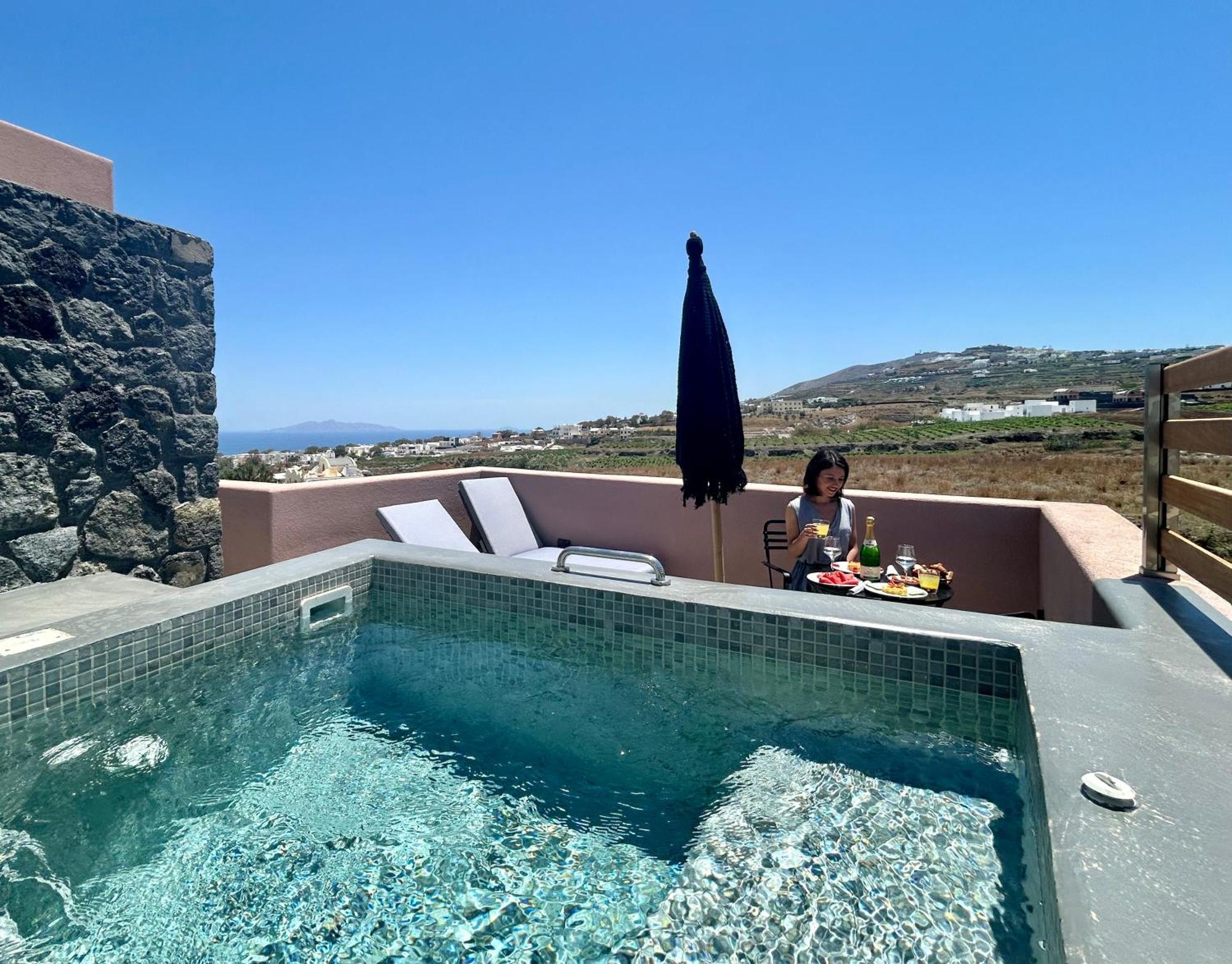 Golden Moments Luxury Stone Villas A Mesaria Esterno foto