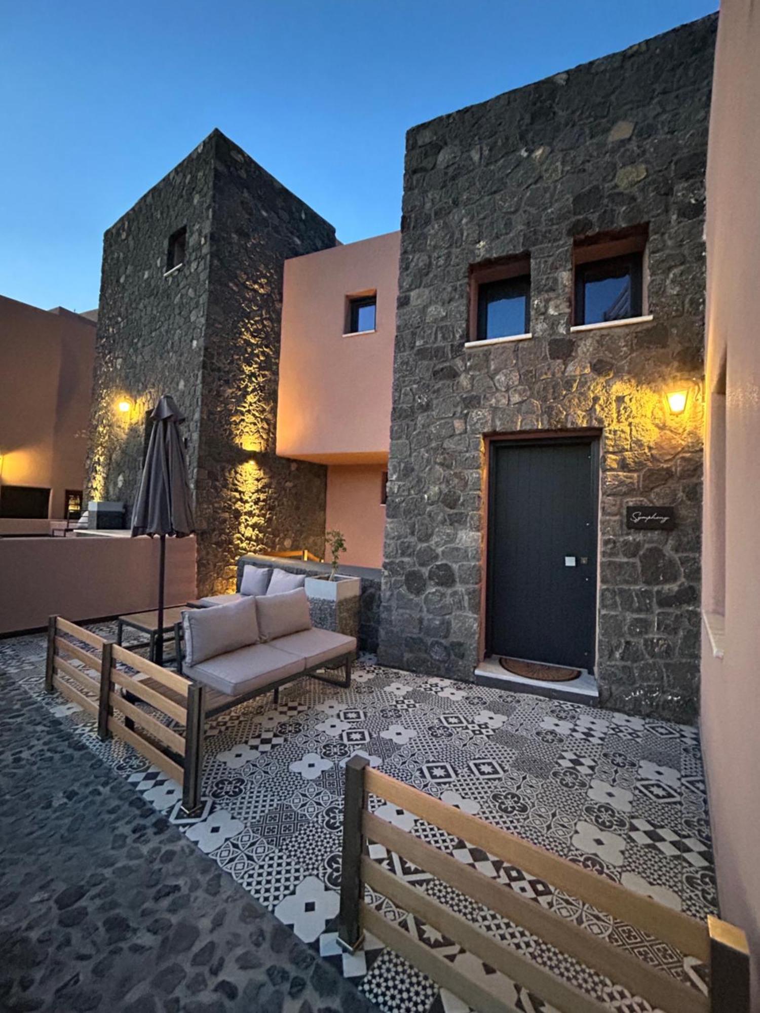 Golden Moments Luxury Stone Villas A Mesaria Esterno foto