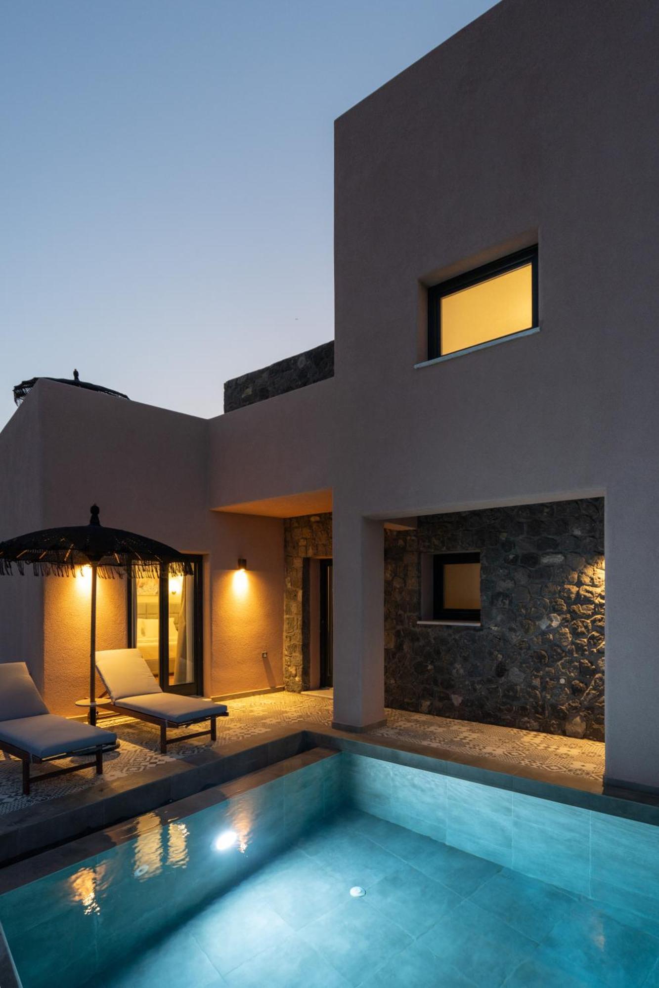 Golden Moments Luxury Stone Villas A Mesaria Camera foto