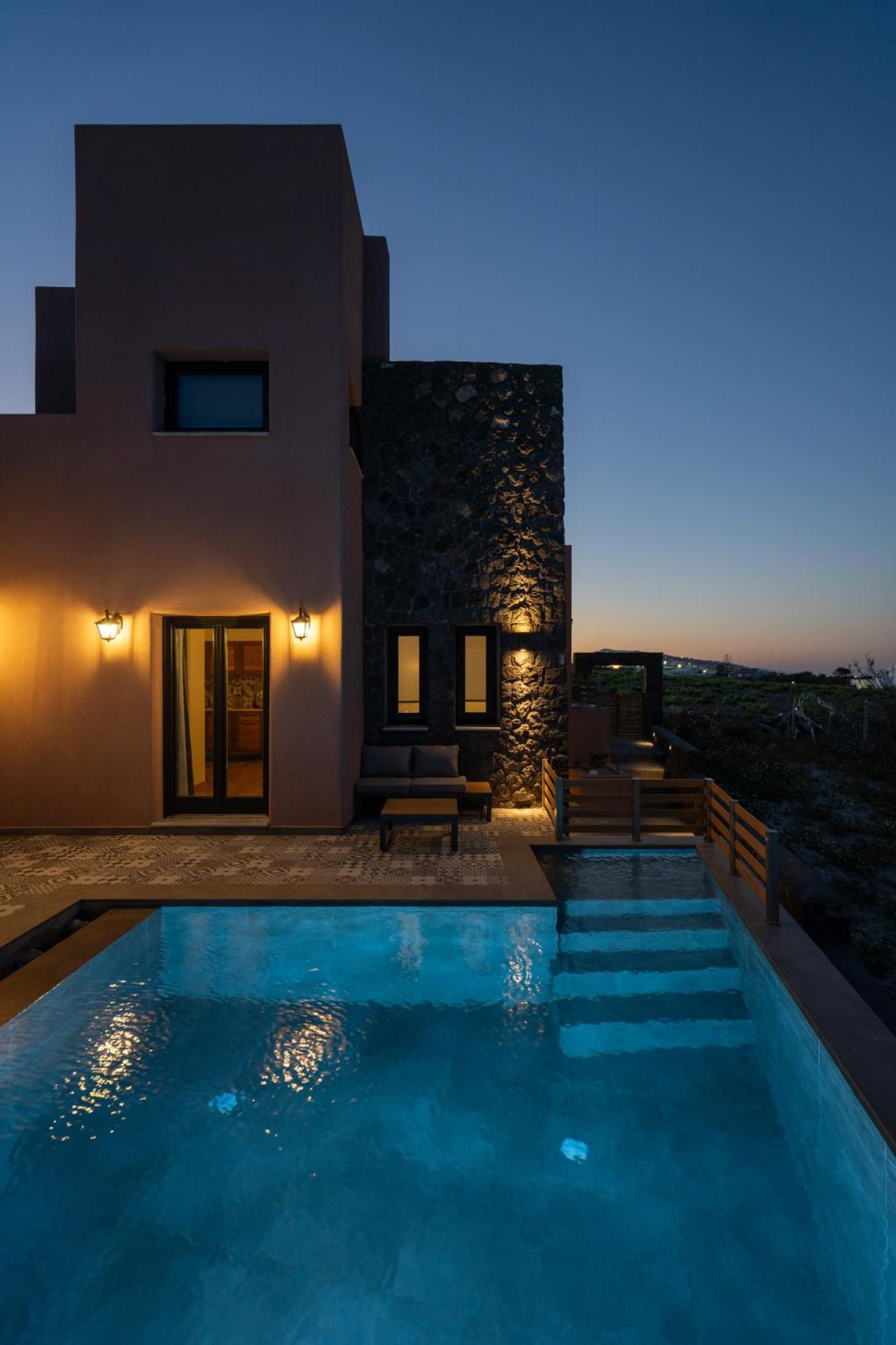 Golden Moments Luxury Stone Villas A Mesaria Camera foto