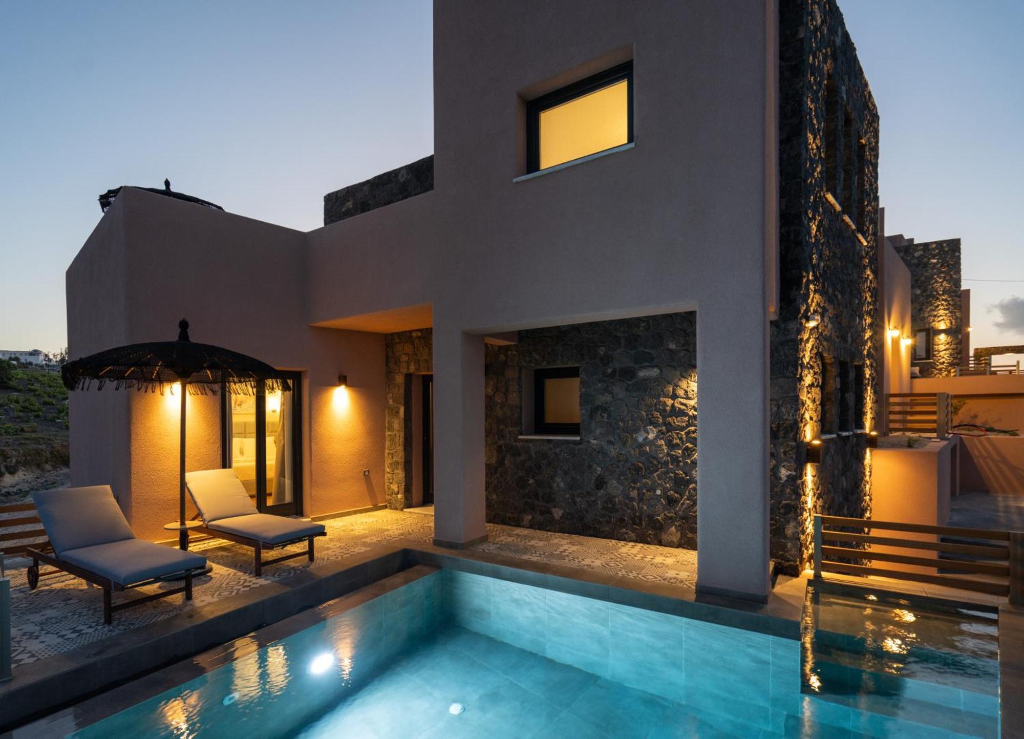 Golden Moments Luxury Stone Villas A Mesaria Esterno foto