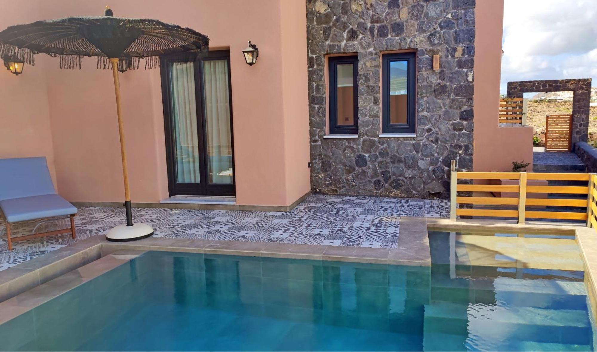 Golden Moments Luxury Stone Villas A Mesaria Esterno foto