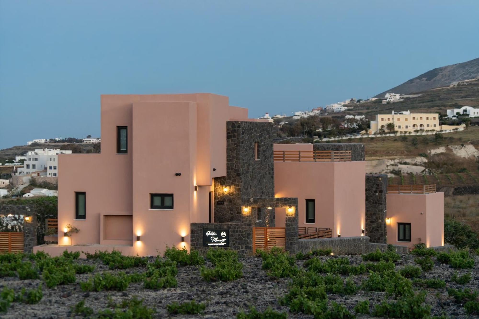 Golden Moments Luxury Stone Villas A Mesaria Esterno foto