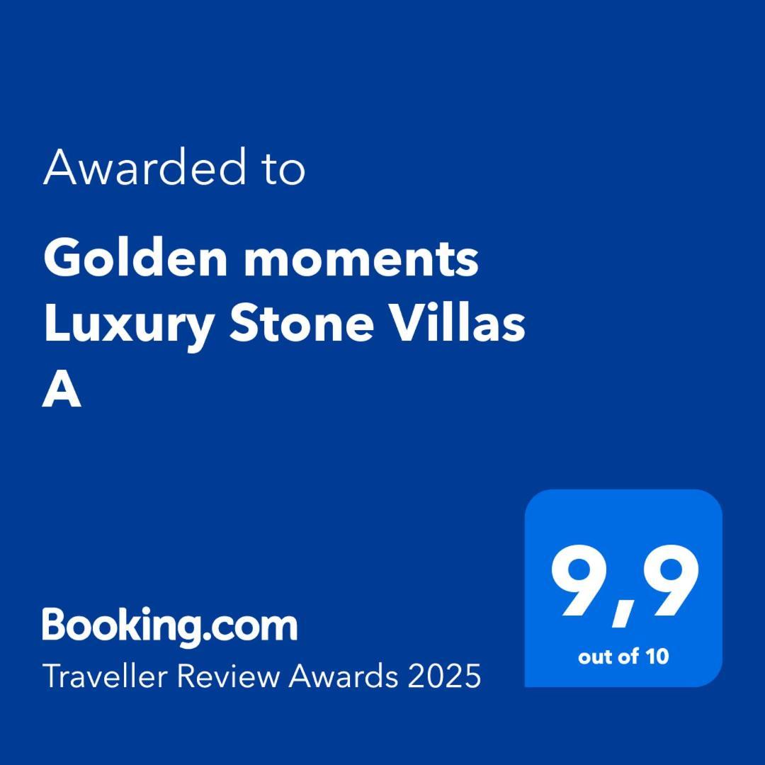 Golden Moments Luxury Stone Villas A Mesaria Esterno foto